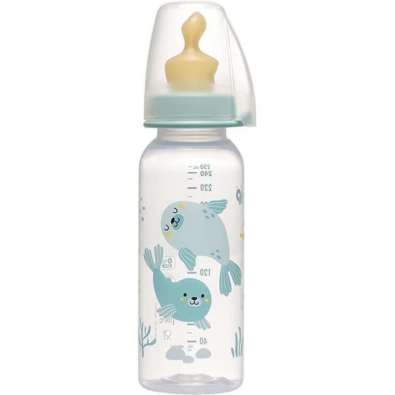 Biberon Family PP cu tetina anti-colici din latex natural